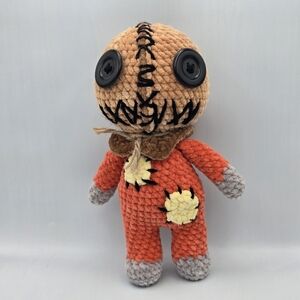 Sam Trick R Treat Crochet Plush Doll 10" SUPER SOFT Halloween Horror Movie